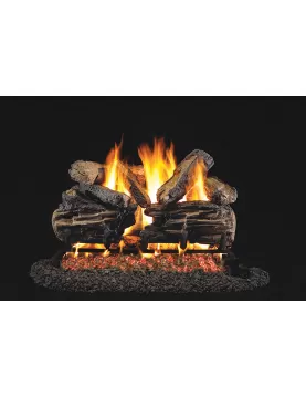 Real Fyre Charred Split Gas Logs Only