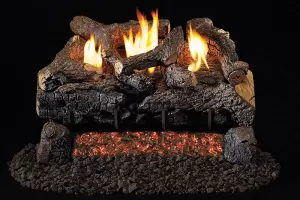 Real Fyre Evening Fyre Charred Log Set