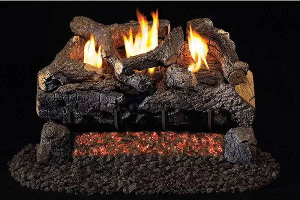 Real Fyre Evening Fyre Charred Log Set