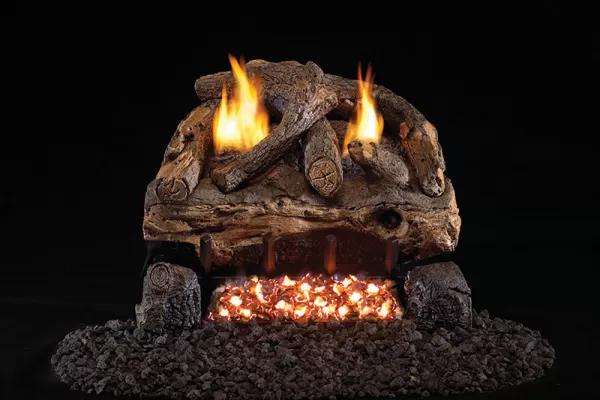 Real Fyre Evening Fyre Split See-Thru Log Set