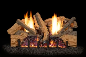 Real Fyre Foothill Split Oak Log Set