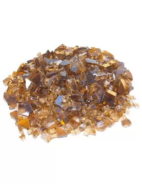 Real Fyre Copper Reflective Fyre Glass