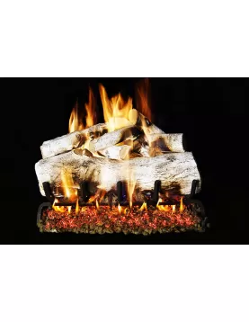 Real Fyre Mountain Birch Gas Logs Only