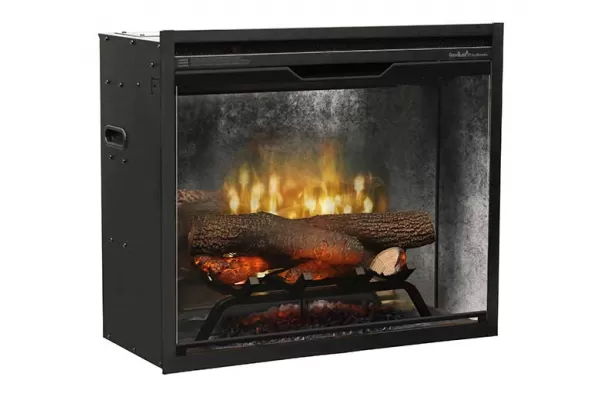Dimplex Revillusion 24-inch Built-In Firebox, Weathered Concrete