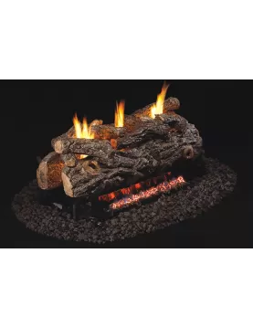 Real Fyre Golden Oak Designer See-Thru Logs Only