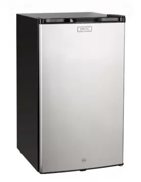 AOG Refrigerator, 4 Cubic Foot with Locking Door