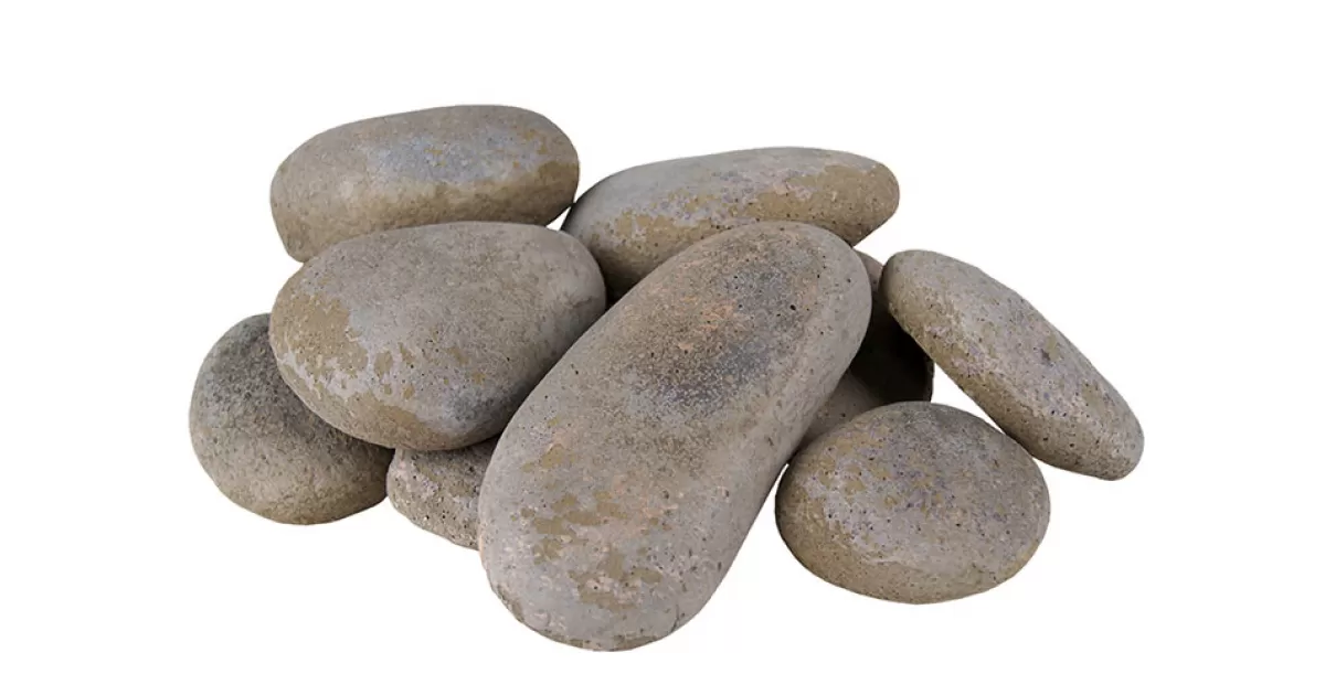 Real Fyre Slate River Rock Fyre Stones | Grill and Patio