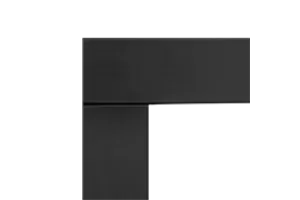 Napoleon CLEARion Elite 50 See-Thru Electric Fireplace Black Surrounds to Accommodate 2&quot; X 4&quot; Wall Installation