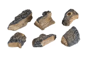 Real Fyre 6 Charred Wood Chips (Case of 6)