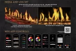 Modern Flames 52-inch Orion Multi Virtual Electric Fireplace