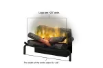 DISPLAY Dimplex Revillusion 25-inch Plug-In Log Set