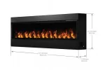 Dimplex Opti-Myst 86-inch Linear Built-In Electric Fireplace (OLF86-AM)