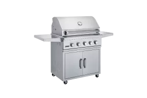 Broilmaster B-Series Basic Edition 25-Inch Portable Gas Grill | 3-Burner