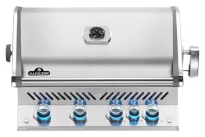 Napoleon Prestige PRO 500 Built-In Gas Grill with Infrared Rear Burner, Stainless Steel