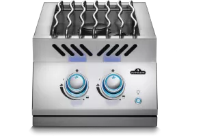 Napoleon Built-In 700 Series Inline Dual Range Top Burner with Stainless Steel Cover