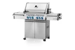 Napoleon Prestige Pro 500 Stainless Steel Gas Grill with Infrared Side and Rear Burners