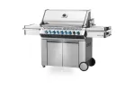 Napoleon Prestige Pro 665 Stainless Steel Gas Grill with Infrared Side and Rear Burners