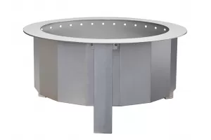 Firegear Lume 21-Inch Multisided Smoke-Less Wood Burning Fire Pit