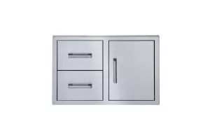 Broilmaster 34-Inch Single Door with Double Drawer