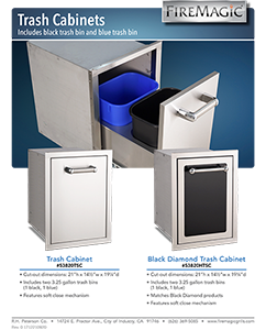 Trash Cabinets